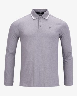 Mori Monde Rugby Polo Shirt - Grey, XXL
