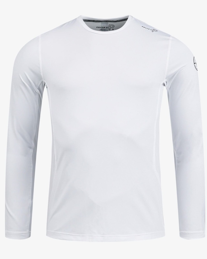 PelleP tehniline T-särk Momentum LS Roundneck - Valge, M