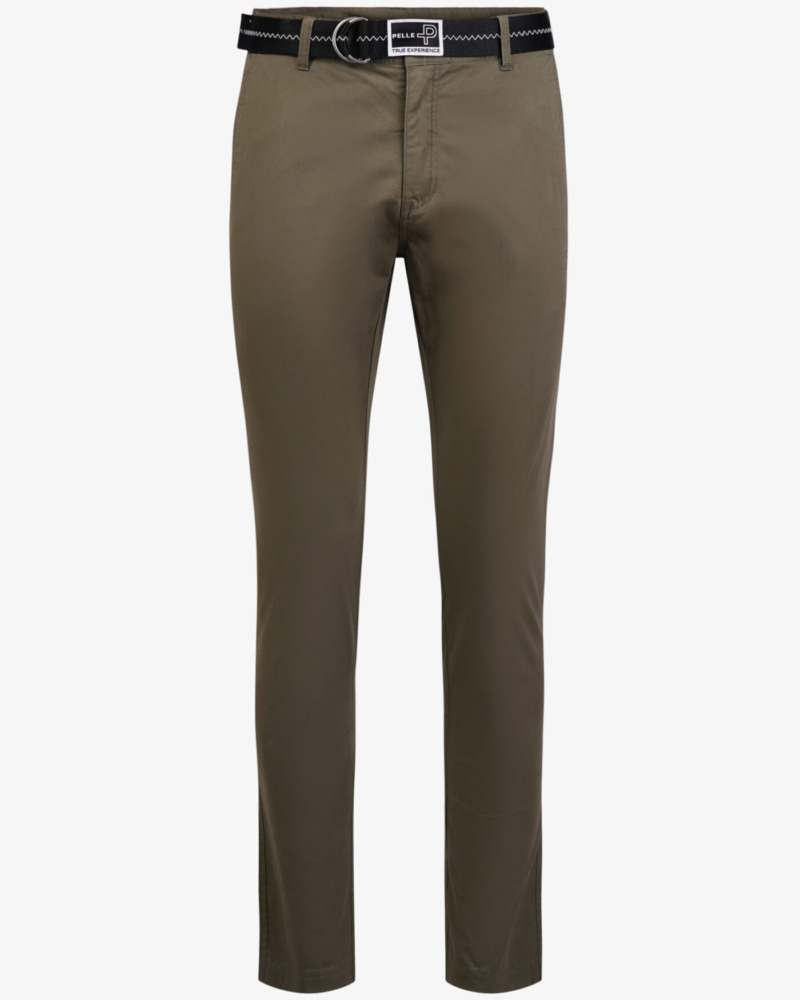 PelleP Crew Chinos miesten housut - Khaki, 34