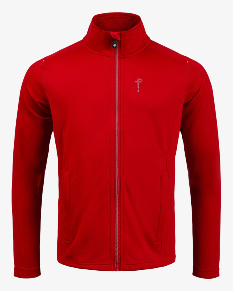 Collegepaita Plannard Zip - Punainen, S