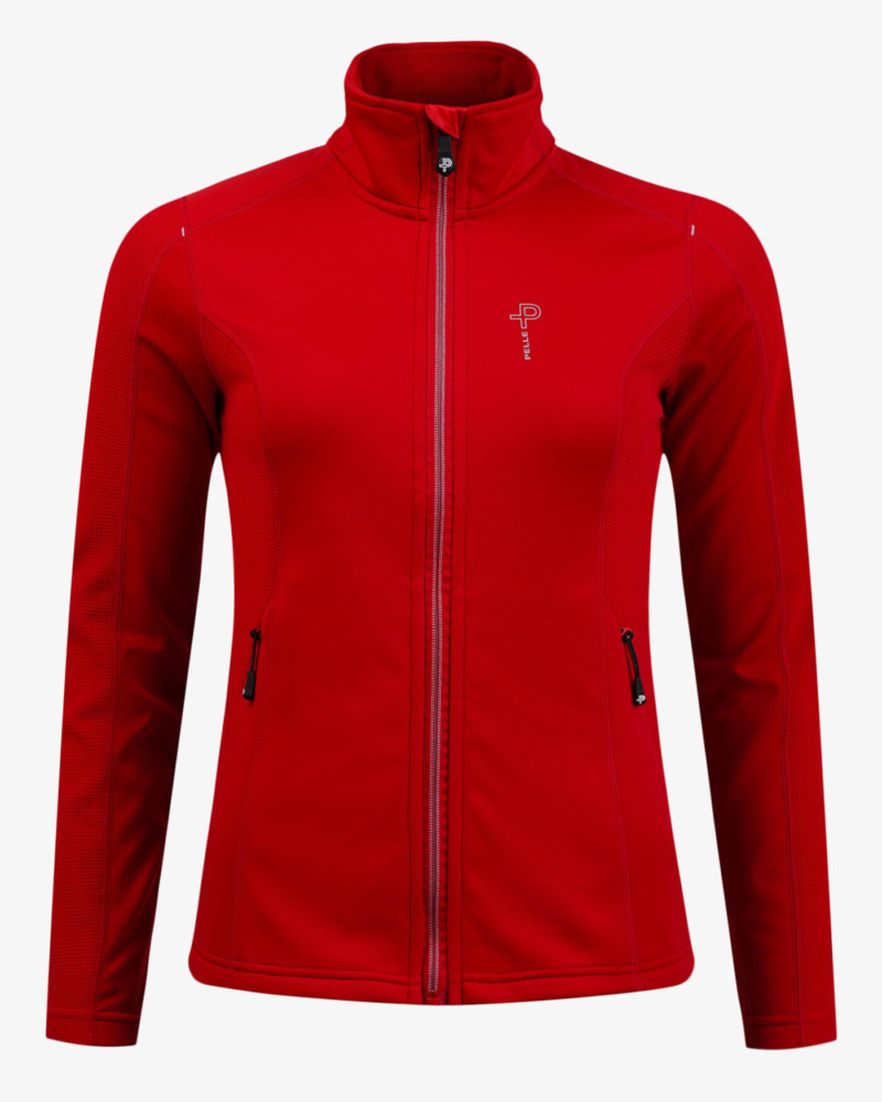 PelleP Naisten Plannard fleece - Punainen, XS