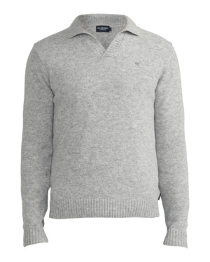 Stig Sweater - grey mel, L