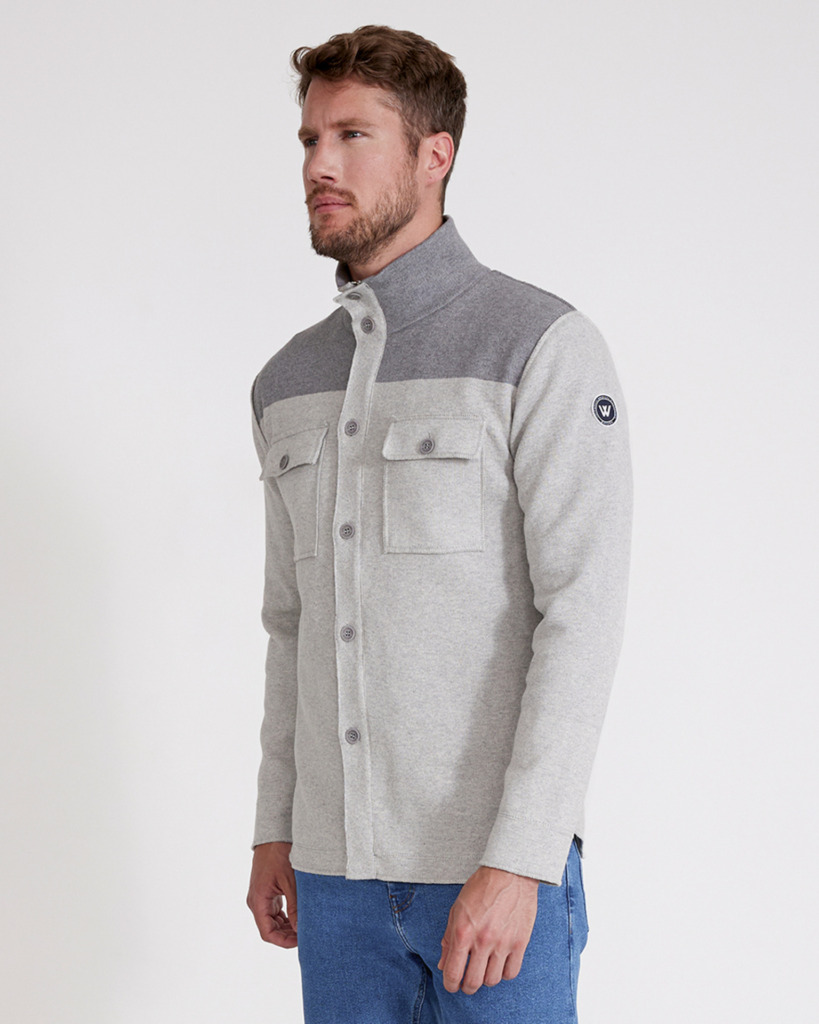 Edwin Shirt Jacket Windproof - hall/hall, M