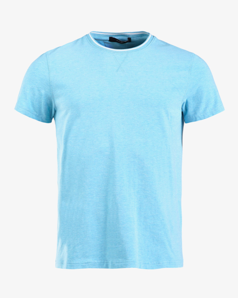 PelleP Meeste T-Särk Mori Monde - Cerulean Melange, S