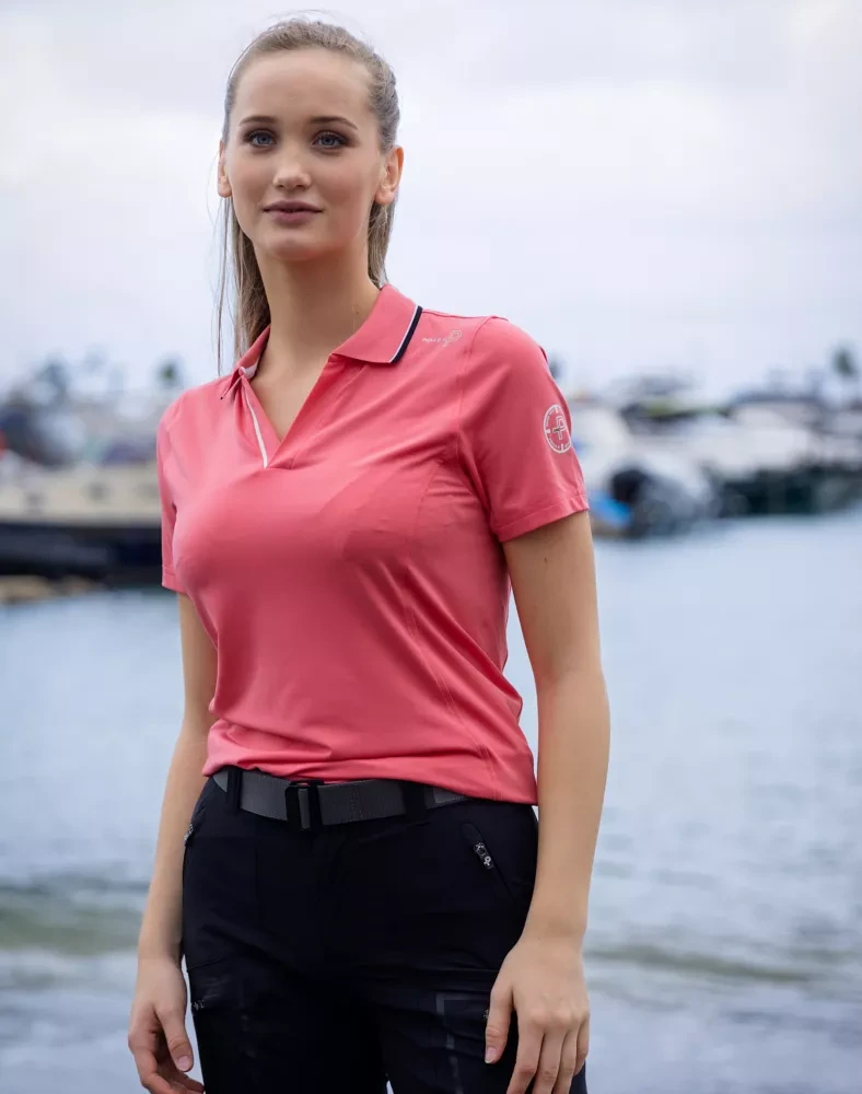 PelleP Arc Mesh Polo