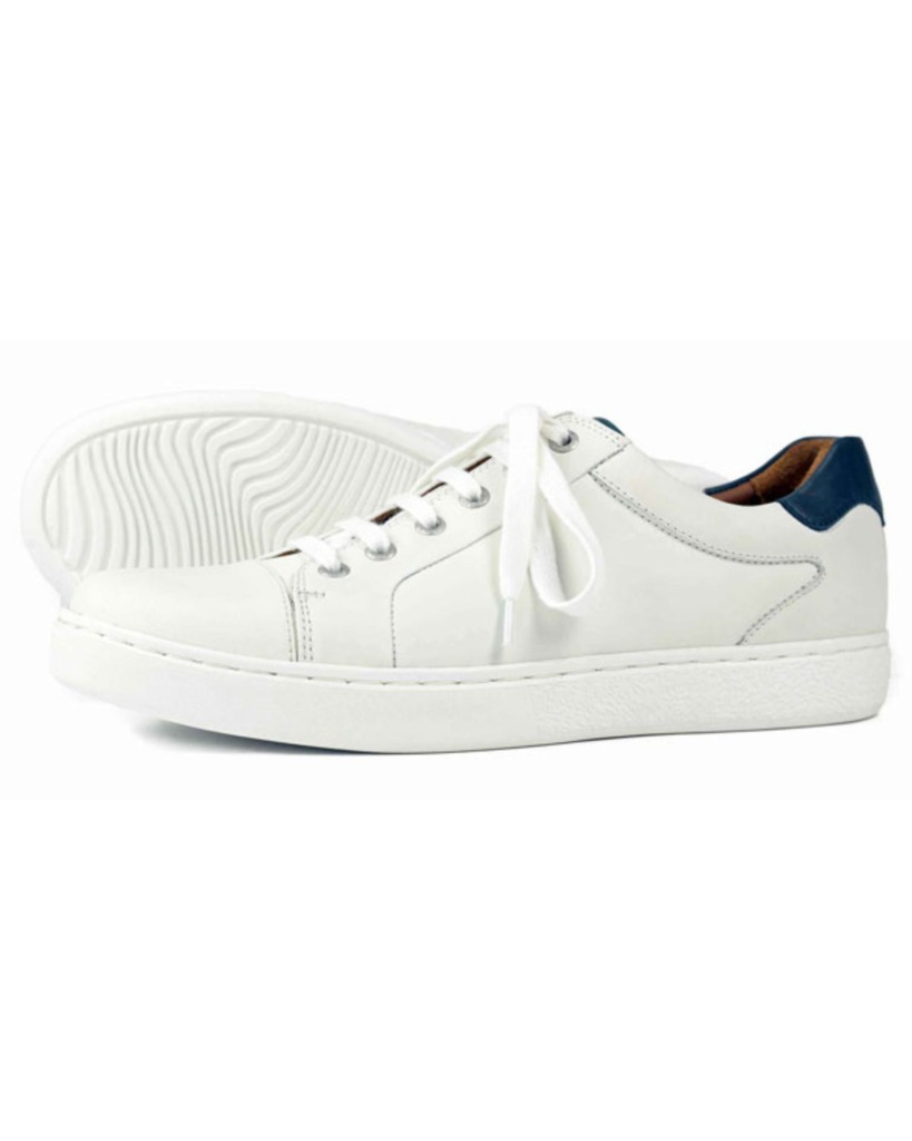 Belgravia Mens White/Navy