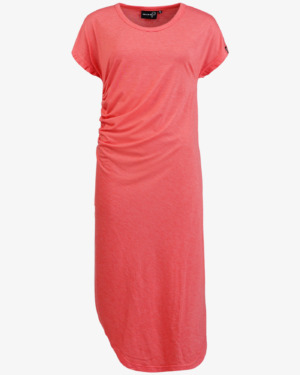 Napo T-Dress - Coral red, XS