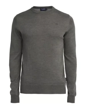 Niklas Crew Sweater - Dusty Olive, XL