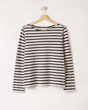 Engla Boatneck - Ecru/Navy, XS