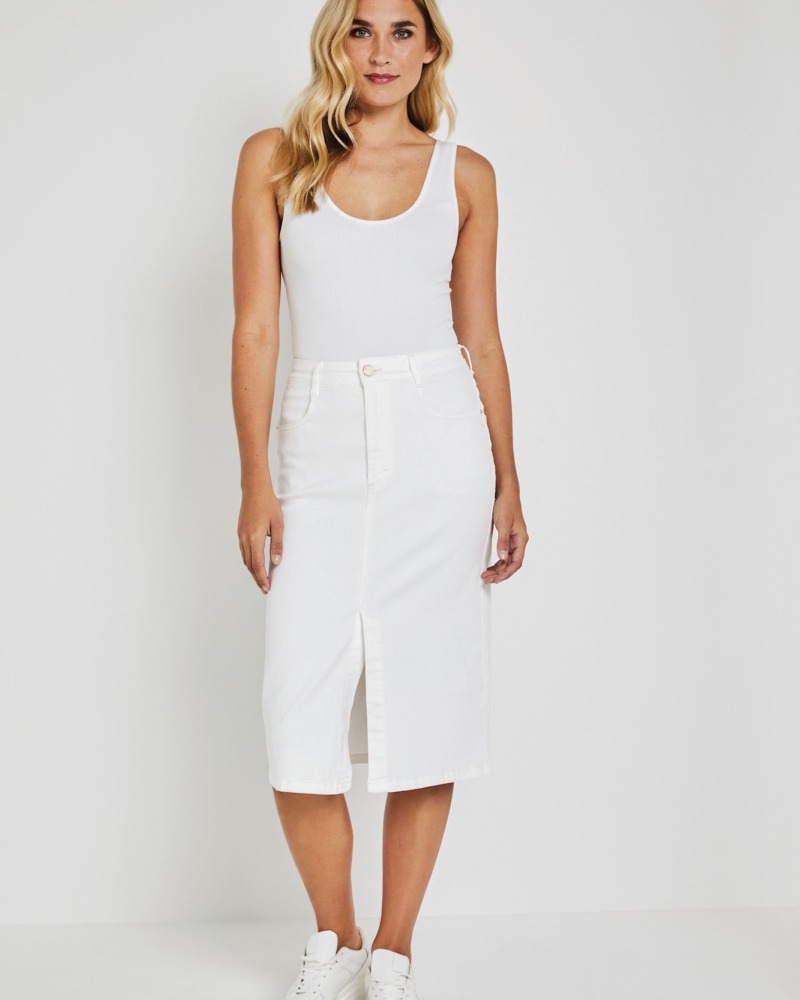July Denim Skirt