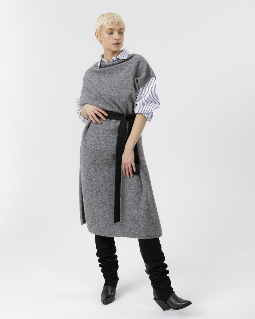 Matilda Pikk Vest - Grey, L
