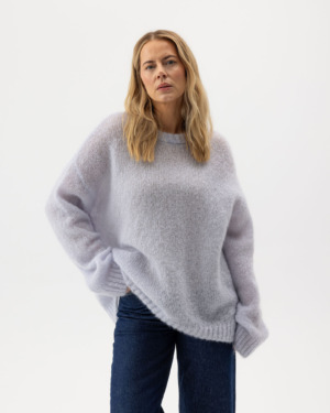 Joline Crew - Pale Grey, XS