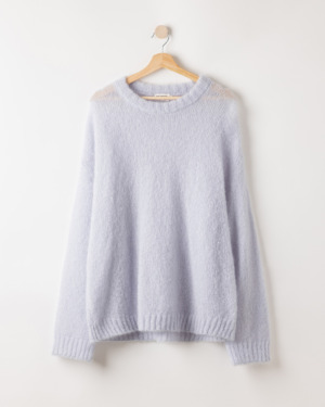 Joline Crew - Pale Grey, XS