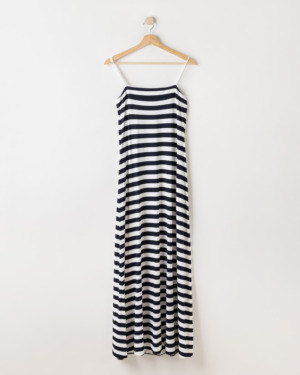 Esther Slip Kleit - White/navy, L