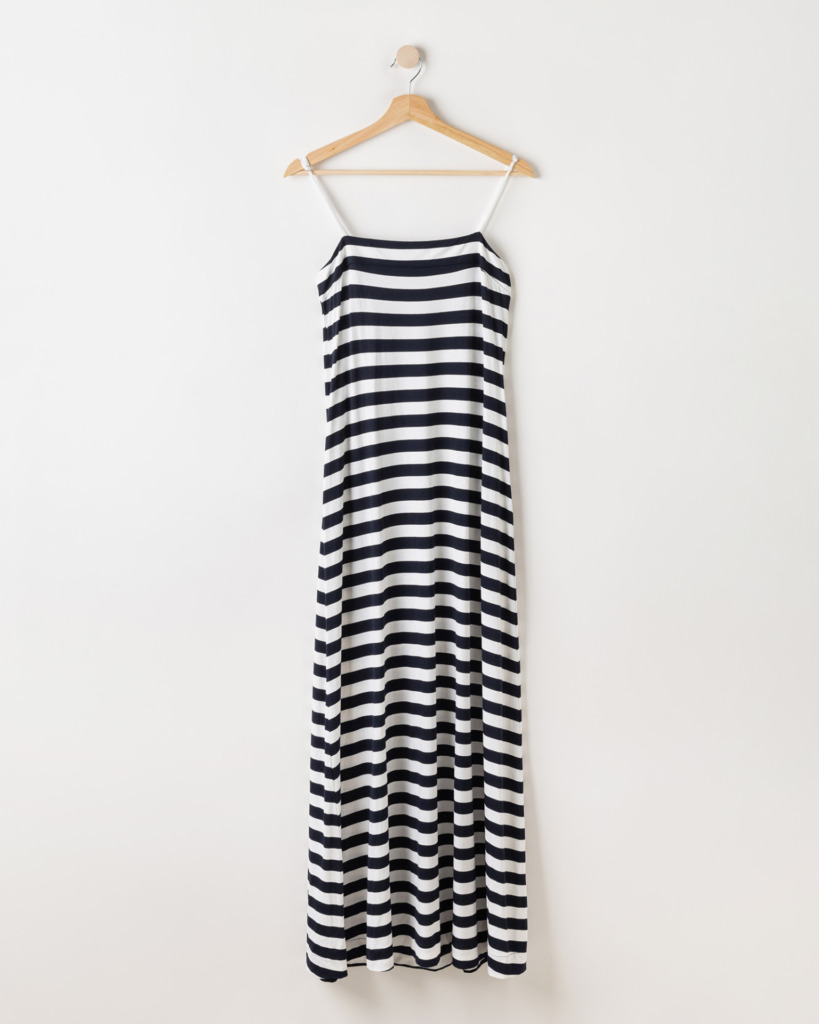 Esther Slip Kleit - White/navy, L