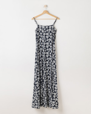 Esther Slip Kleit - Tumesinine/valge, XS