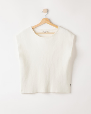 Jane Capsleeve - Off white, XS