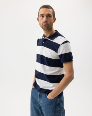 Beppe Polo - Tumesinine/valge, M