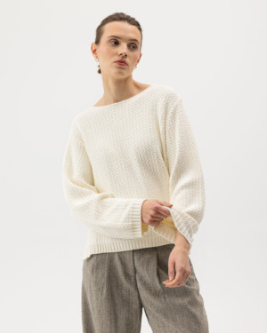 Nora Crew - Off white, S