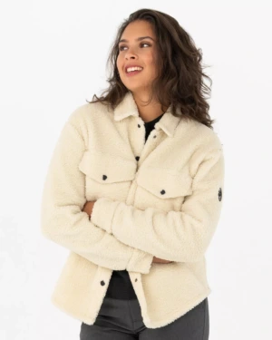 PelleP Naiste Fliissärk Alpage - cream white, XS