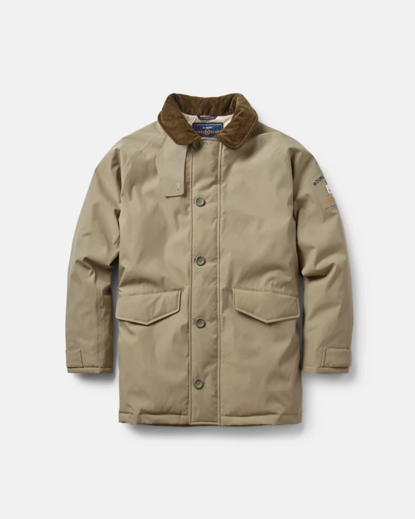 Henri Lloyd Consort RWR -klassinen takki - Light olive, XL