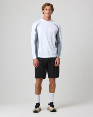 Henri Lloyd Meeste Spordisärk Dynamic LS - Valge, XXXL