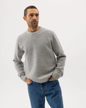 Torsten Crew - marb grey/dar grey, M