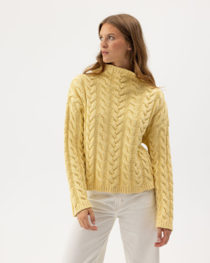 Emmie Turtle Neule - straw, S