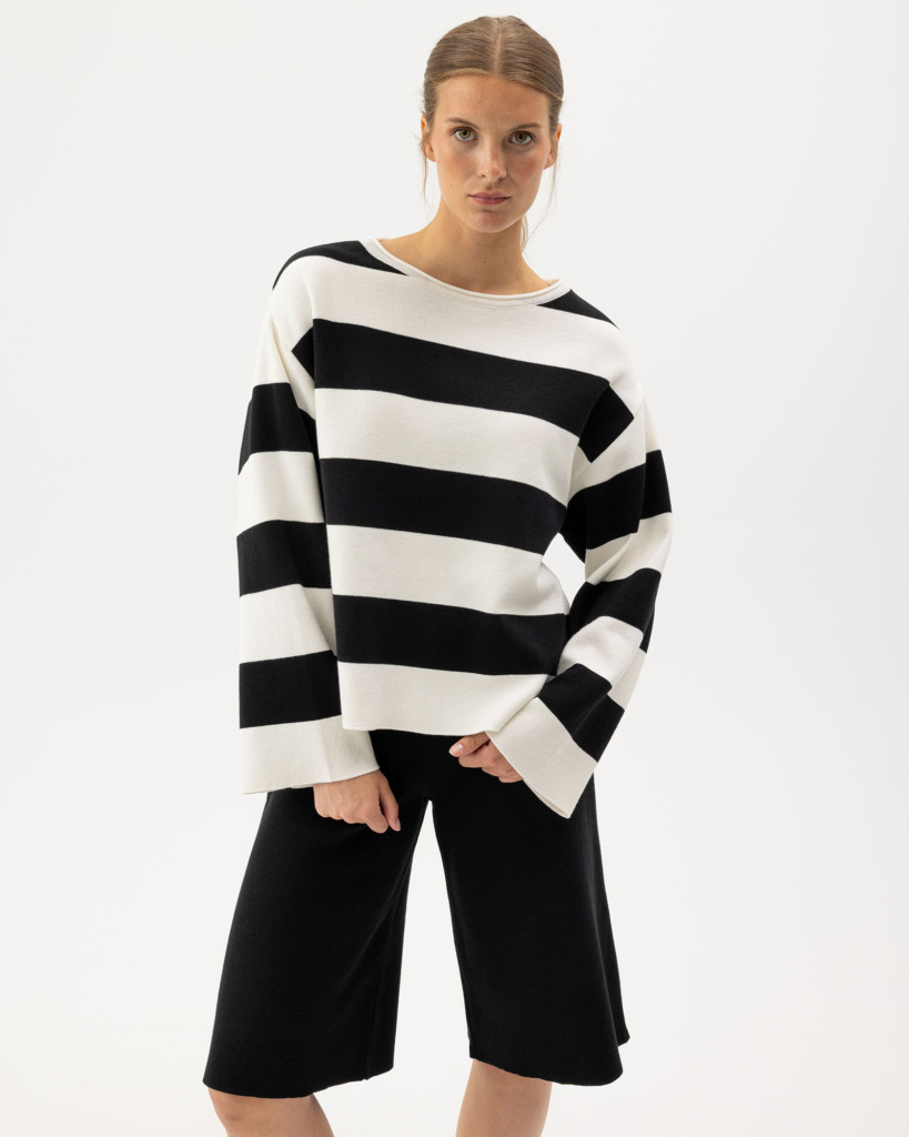 Holebrook Lissie Neule - off white/black, S