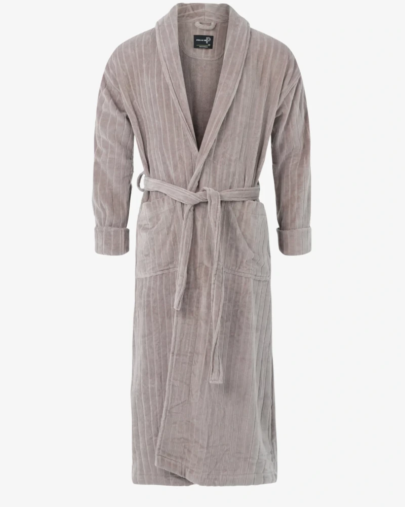 PelleP Ondine Bathrobe - tumbled stone, L/XL