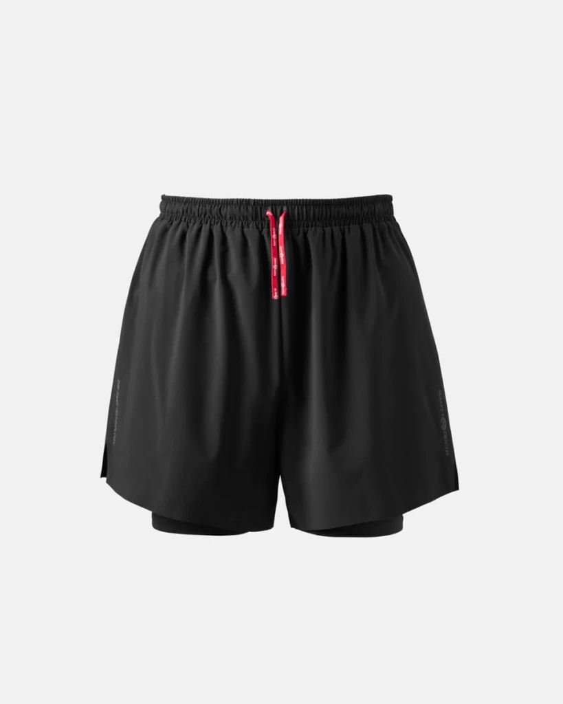 Zeroweight 2‑in‑1 ‑shortsit - Musta, XXL