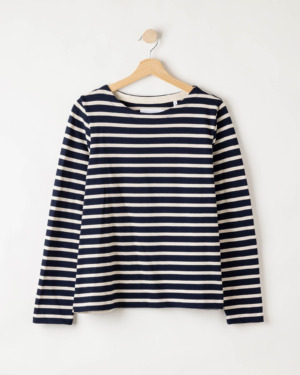 Engla Boatneck - navy/ecru, XS