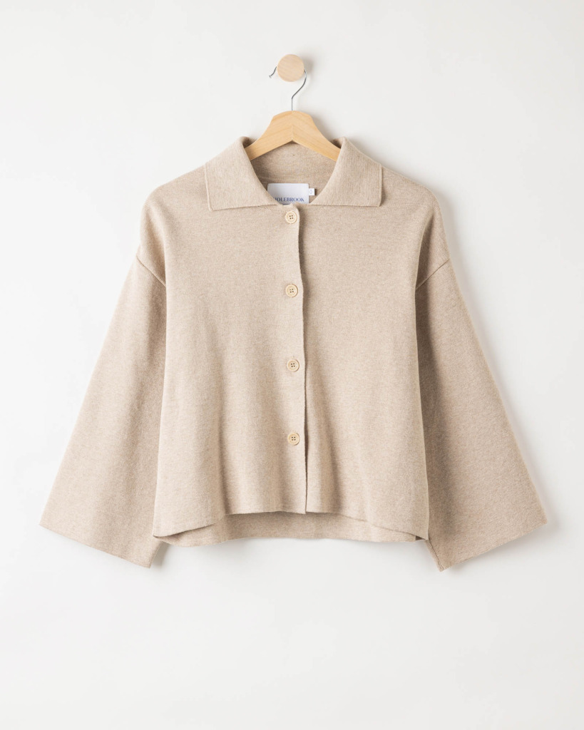 Holebrook Jane -neuletakki - Khaki, M