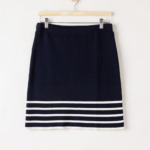 Navy/Off White