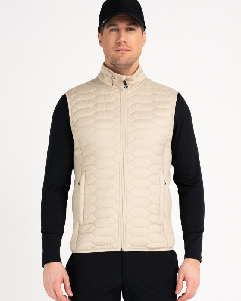 PelleP Levo Hybrid ‑liivi - Beige, M