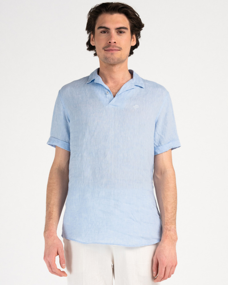 PelleP Pellavapolo - tidal blue, XXL
