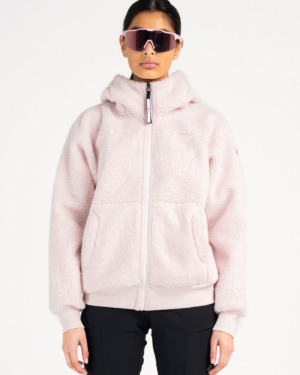 PelleP Zip Hood Alpage - soft pink, XS