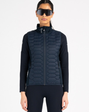 PelleP Naisten Levo Hybrid ‑liivi - Laivastonsininen, XS