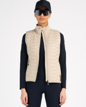 PelleP Naisten Levo Hybrid ‑liivi - Beige, L