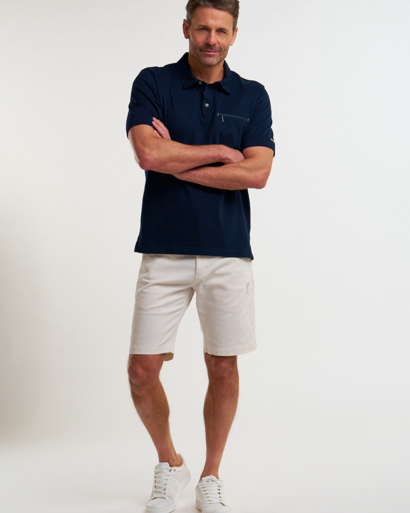 Pelle P Crew luomupuuvillashortsit - sand dollar, L