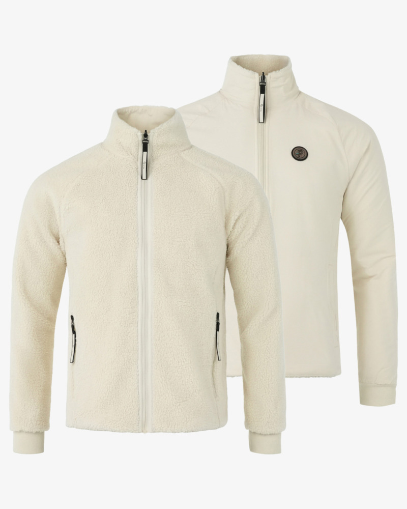 PelleP Alpage Zip Jacket - cream white, XL