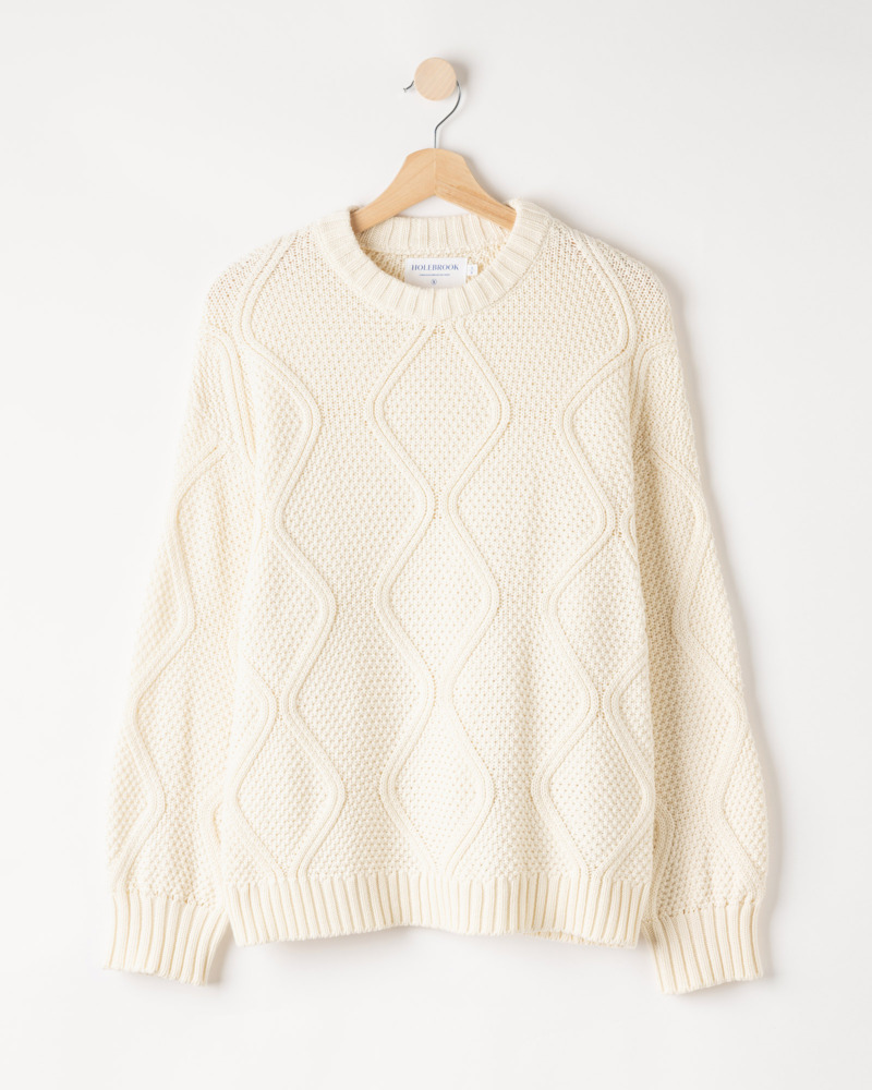 Holebrook Mirra Crew - Off white, M